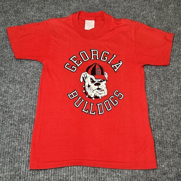 ebert sportswear Other - Vintage 80s Georgia Bulldogs "UGA"‎ Youth Tshirt Size M 10/12  Ebert Sportswear